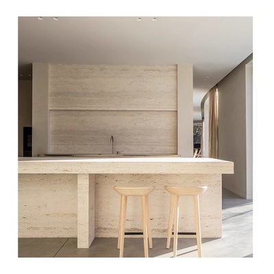 600X1200MM rutschfeste Keramik-Travertin-Porzellanfliesen für den Hotel-Wohnzimmerboden