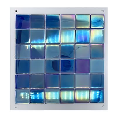 20/25x20/25mmx4mm Modern Design Style Mosaike Tinte für Villa Schwimmbad Glasfliesen