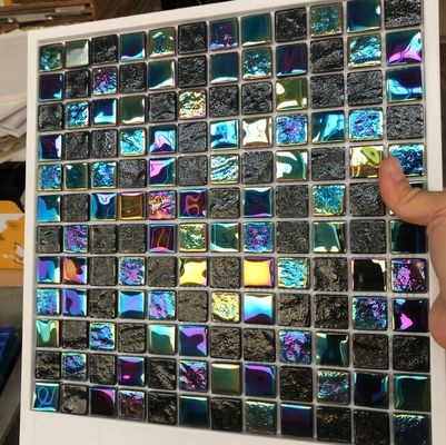 Technik Glas Mosaik Schwimmbad Fliesen Inkjet Kristall Eis Jade für Ihren Pool