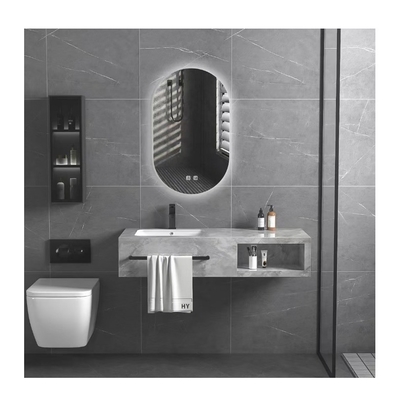 Einzigartiges wasserdichtes Rechteckschrank für SLABS/SINTERSTONE Schreibtisch
