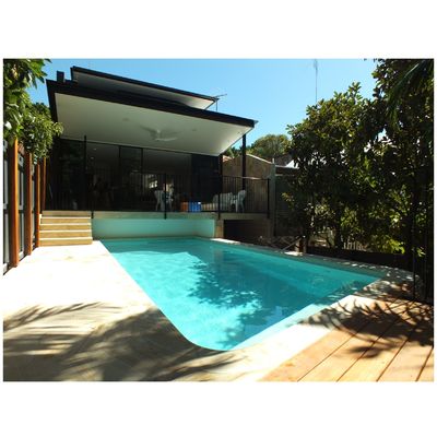 Glasmosaik für Schwimmbadblatt Größe 306x306MM Blaue Farbe Familie