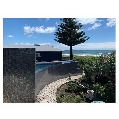 48x48mm Irissierende Silberglas Mosaik Spiegelfliesen für Schwimmbad Blaue Glasfliesen