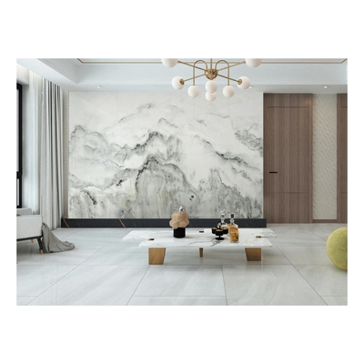 Marmor aussehen poliert Glas Porzellan Keramikfliesen Platte 1200 x 2400mm für Bodenbelag