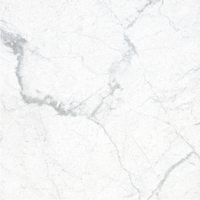 Vollpolierte Glasporzellan-Bodenfliesen Weißmarmor Wasserabsorption 0,5% 60x60cm