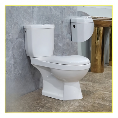 Traditionelles Design mit doppelter Spülung Komfortabel Waschwaschschrank Toilettensitz für das Bad