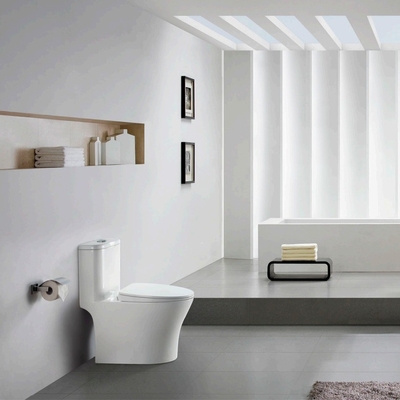 Öffentliche Siphonische Ein-Piece-Toilette Keramikbad Sanitärwaren Waschwasche Klassiker Stil