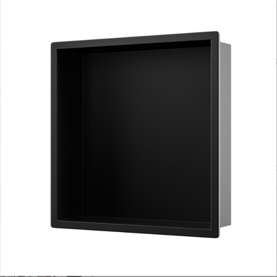 Matte schwarz 304 Edelstahl Duschnischen für Badezimmer Fliesen Shampoo Niche Lagerung