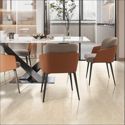 Hochglanz glänzende Wohnzimmer Bodenfliesen 60x60 Fliesen für traditionelles Design 600x600